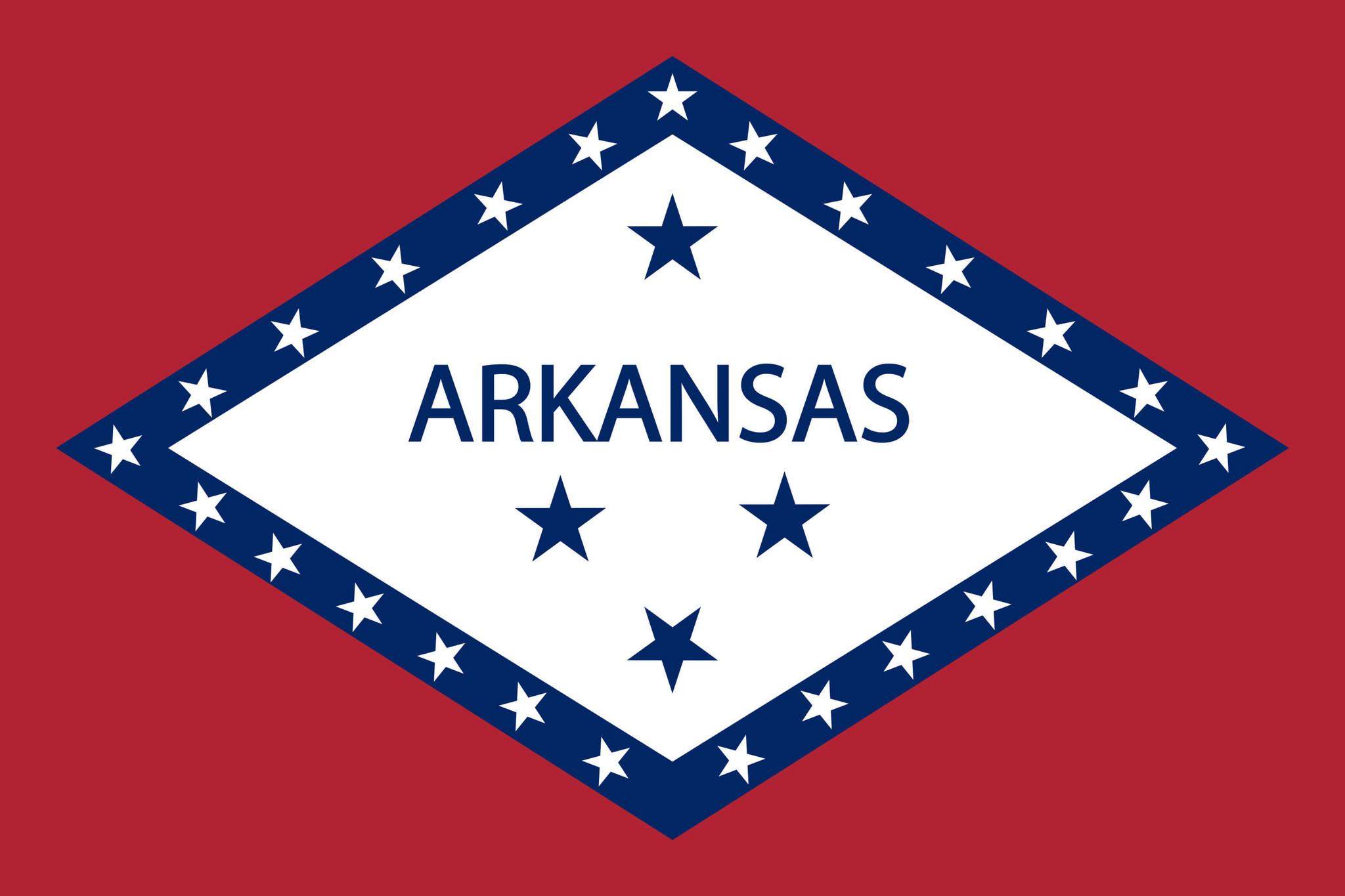 Drapeau de l’Arkansas