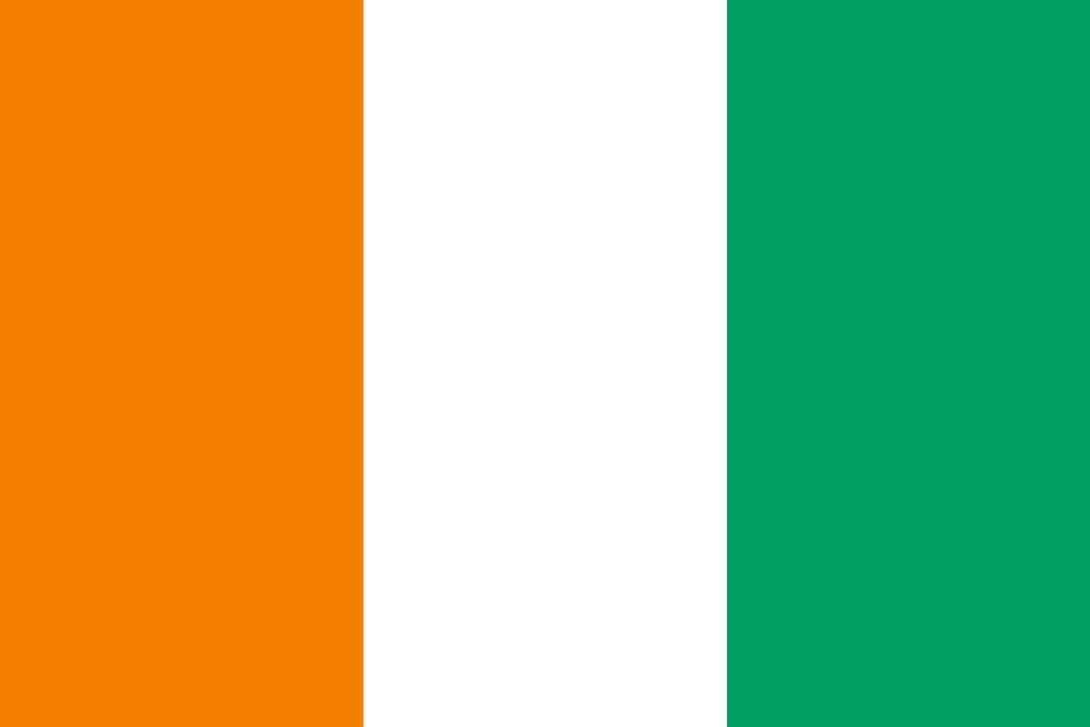 Drapeau Cote Ivoire