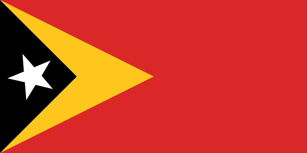 Drapeau Timor oriental