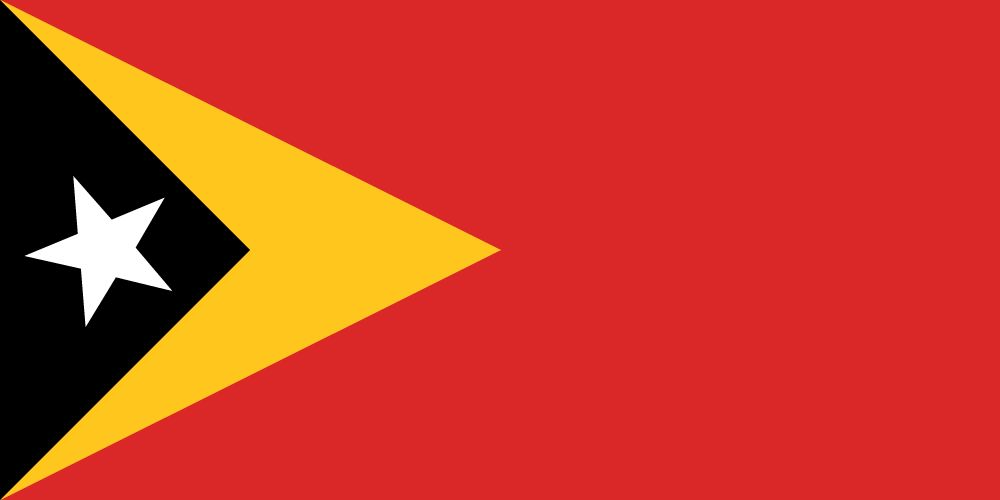 Flagge Osttimor