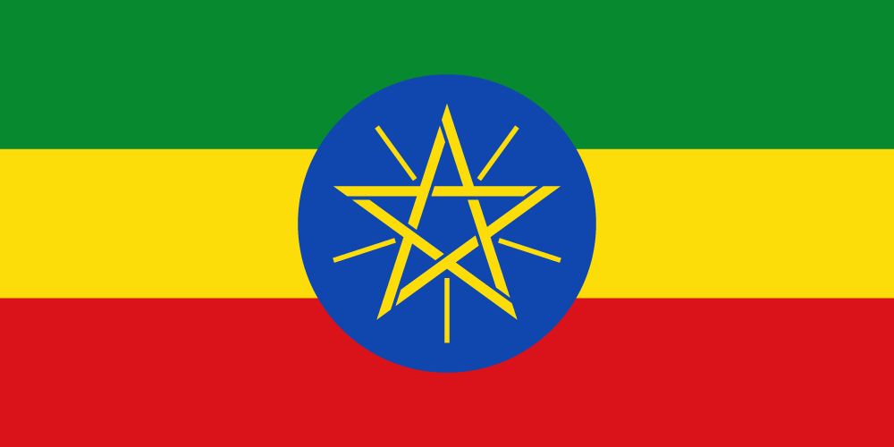 Flagge Athiopien