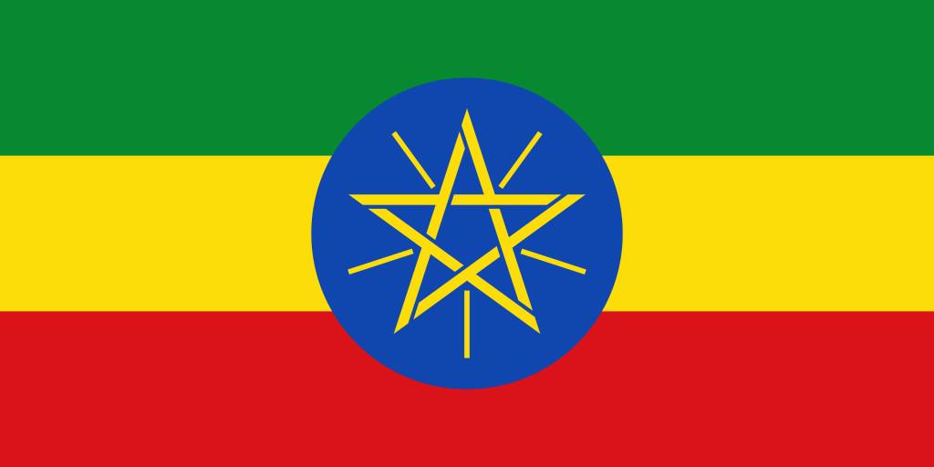 Ethiopia flag icon - Country flags