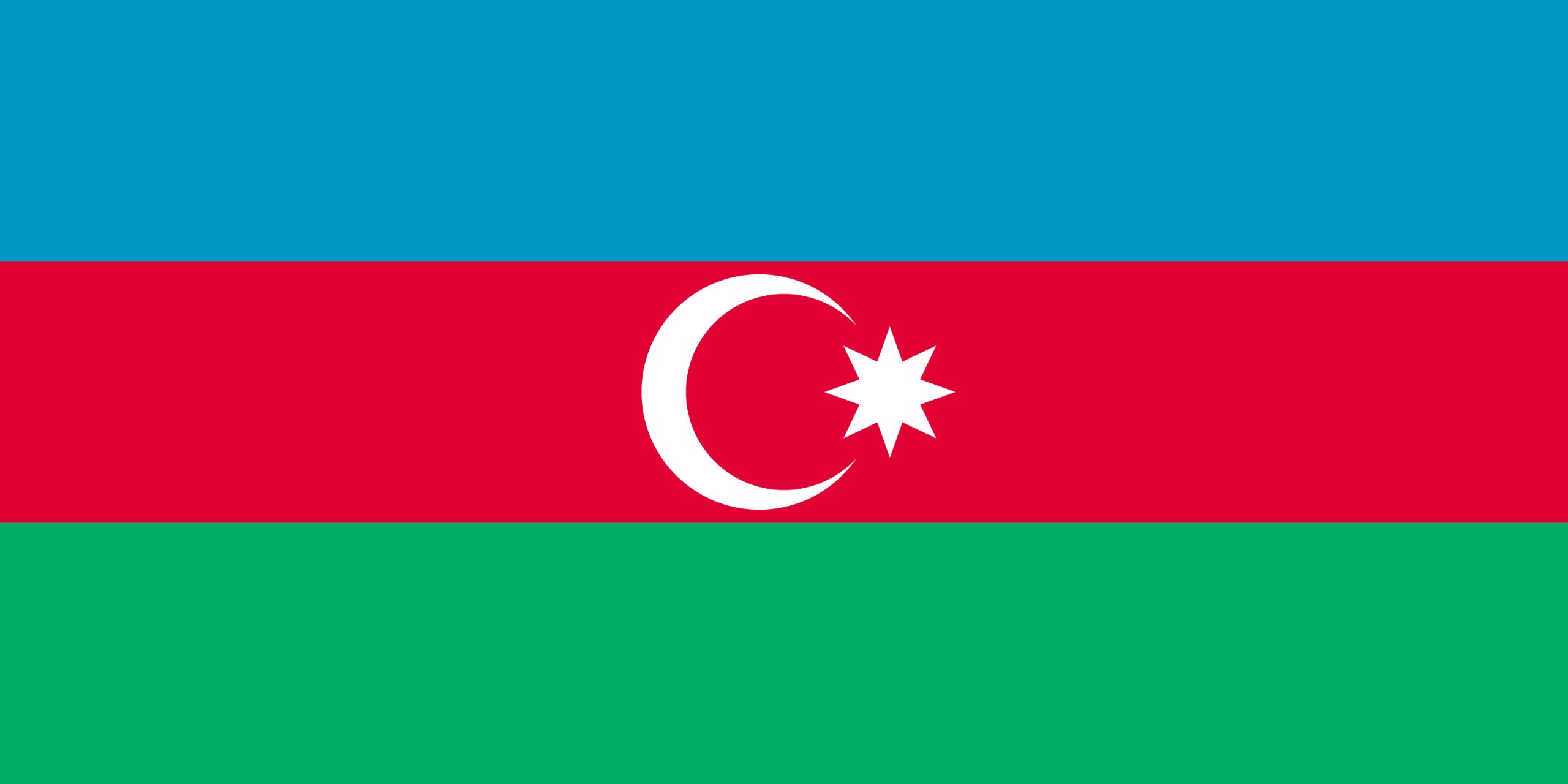 Vlag van Azerbeidzjan