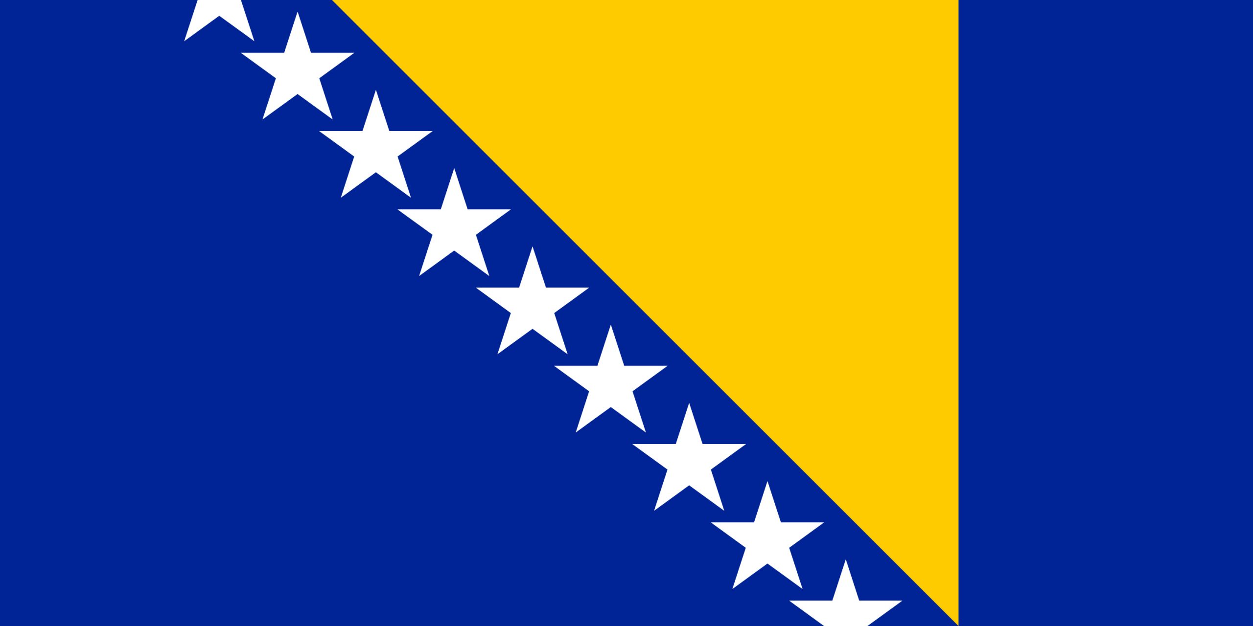 Bosnien Und Herzegowina Flagge Abbildung Und Bedeutung Flagge Von Bosnien Und Herzegowina Country Flags