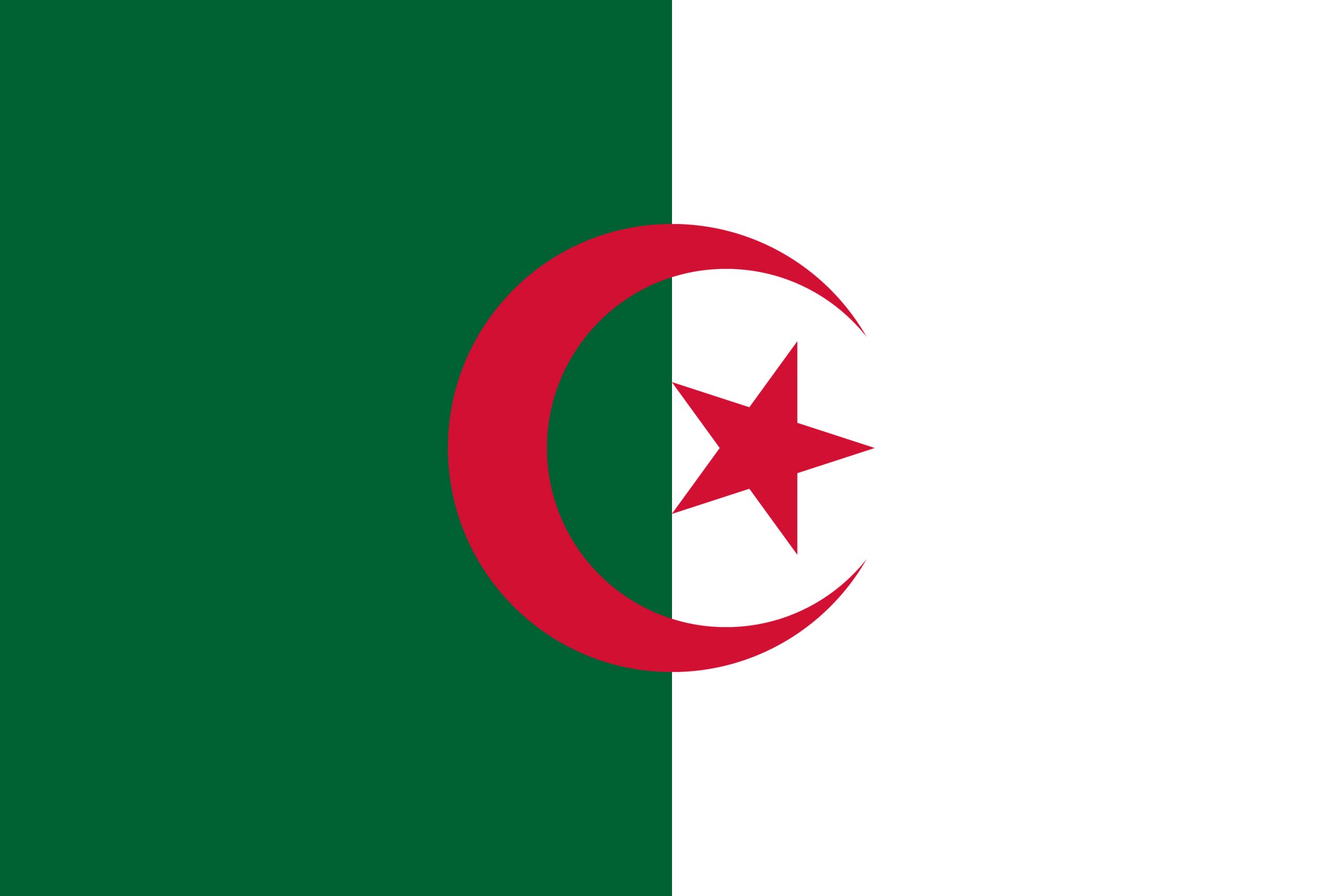 Flagge Algerien