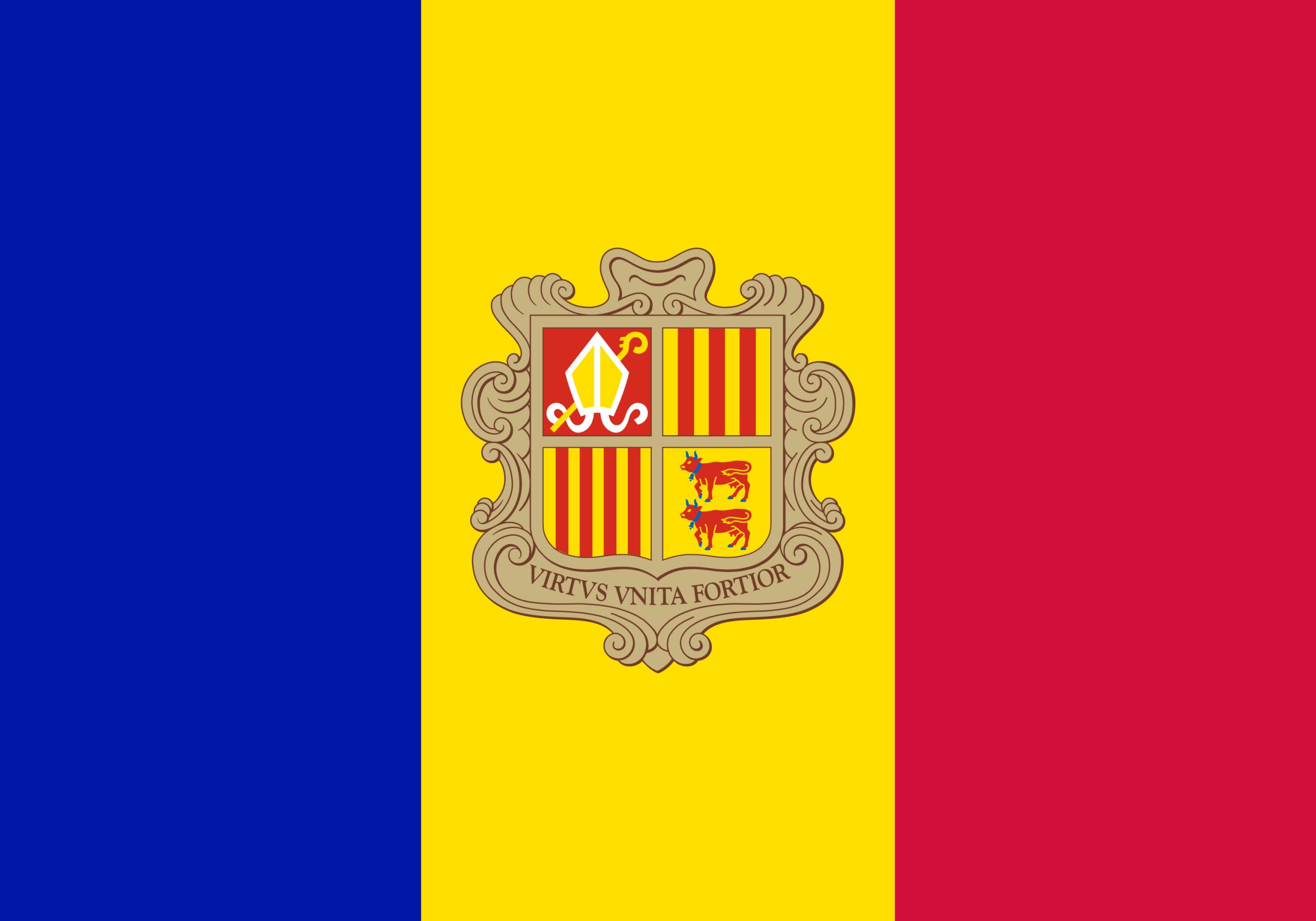 Flagge Andorra