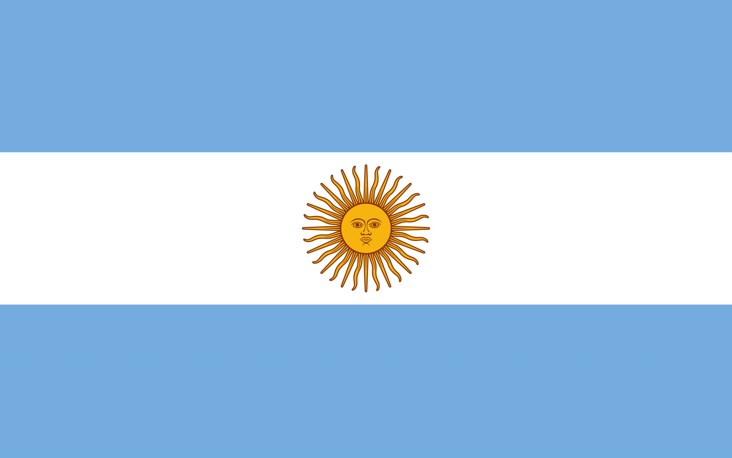 Flagge Argentinien