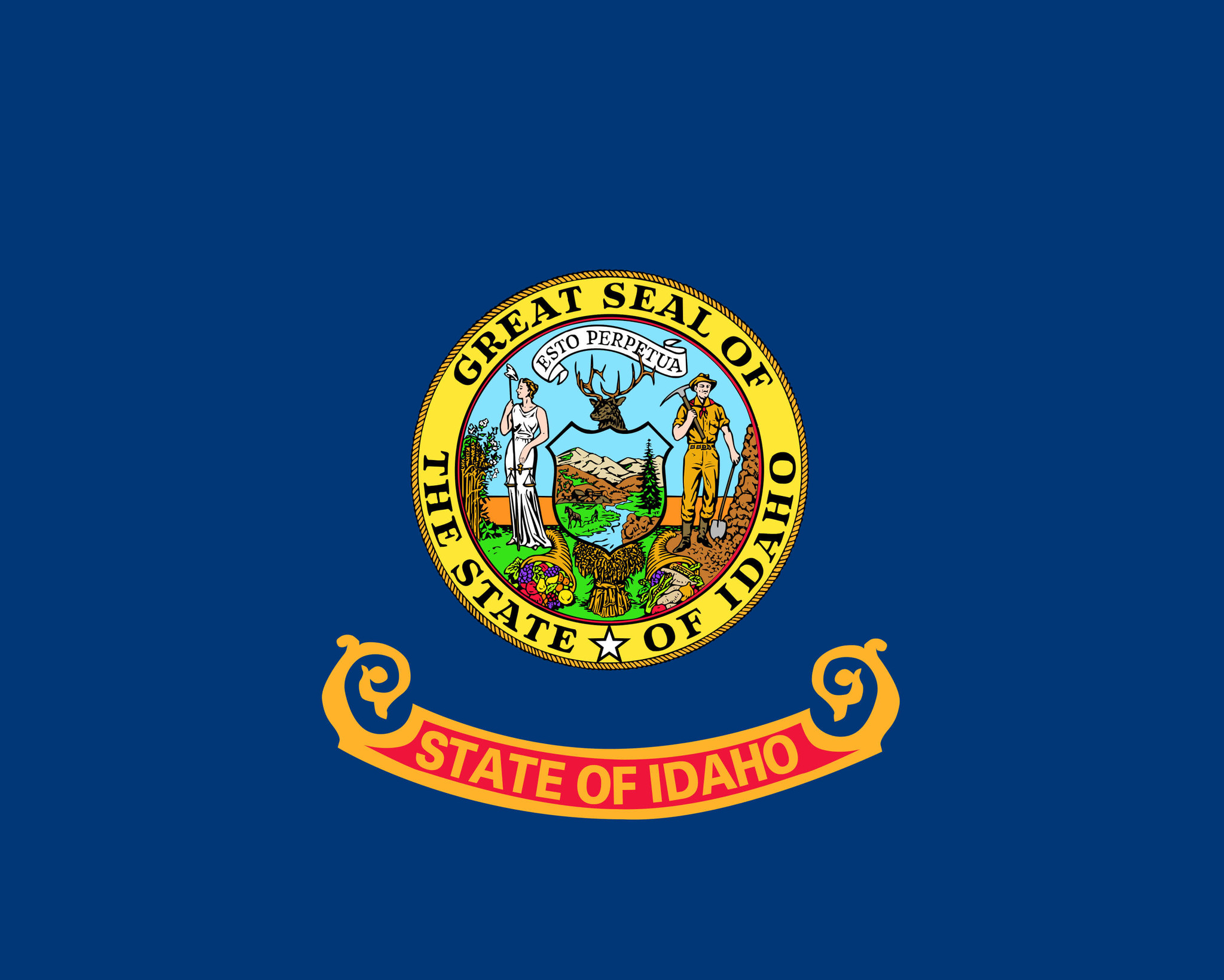 Flagge Von Idaho Bild Und Bedeutung Idaho Flagge Country Flags Flagge Von Idaho Bild Und Bedeutung Idaho Flagge Country Flags