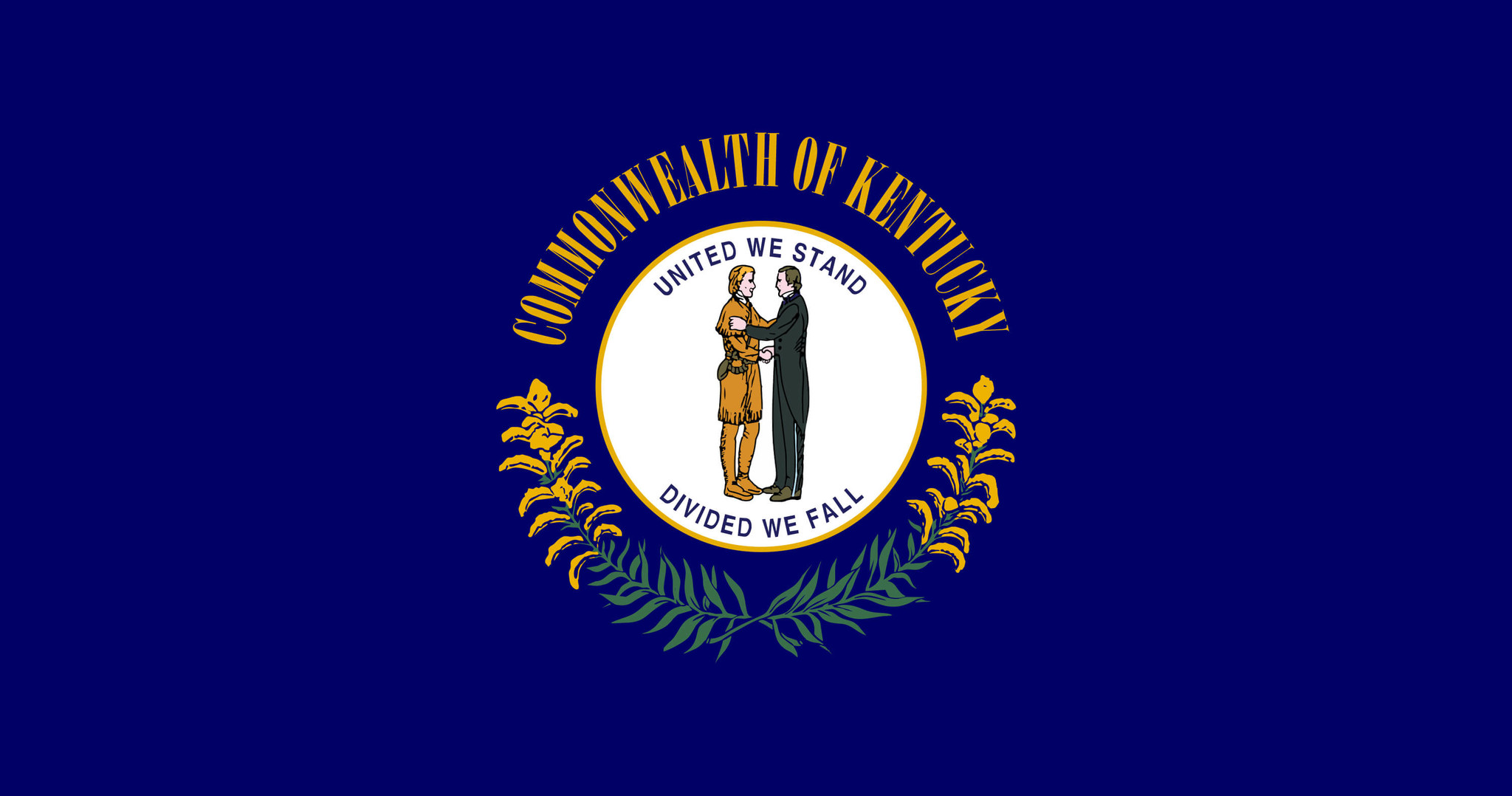 Flagge von Kentucky
