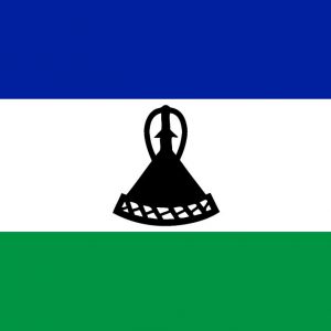 Lesotho vlag package