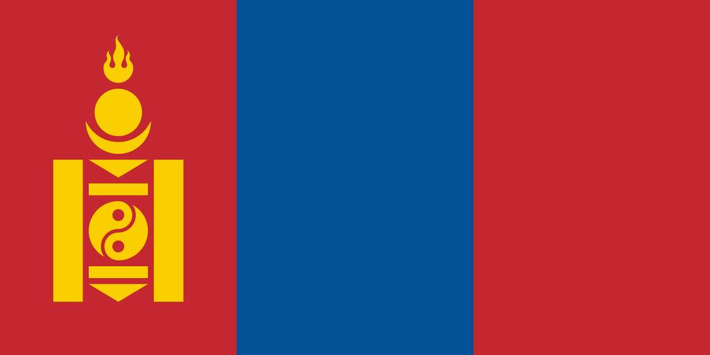 Mongolia flag image - Country flags