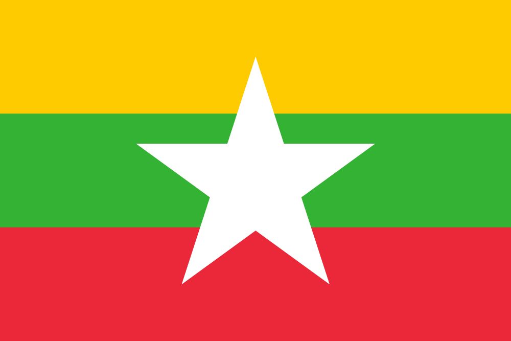 Vlag van Myanmar