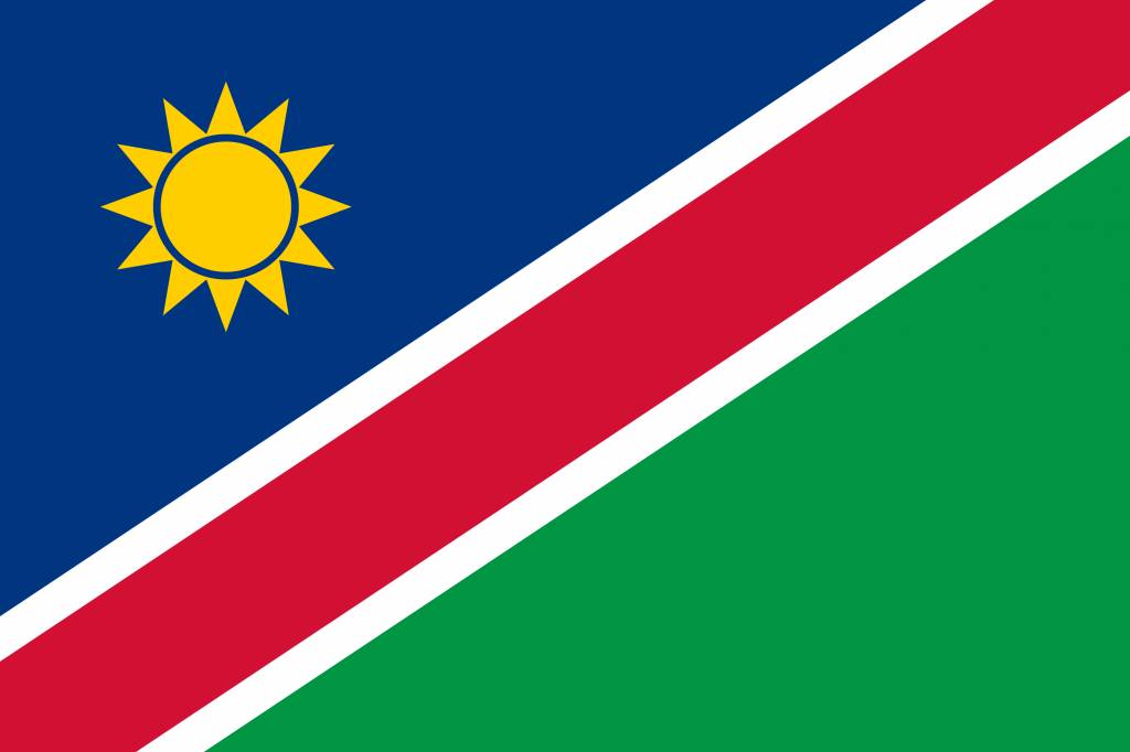 Namibia Flag Icon Country Flags