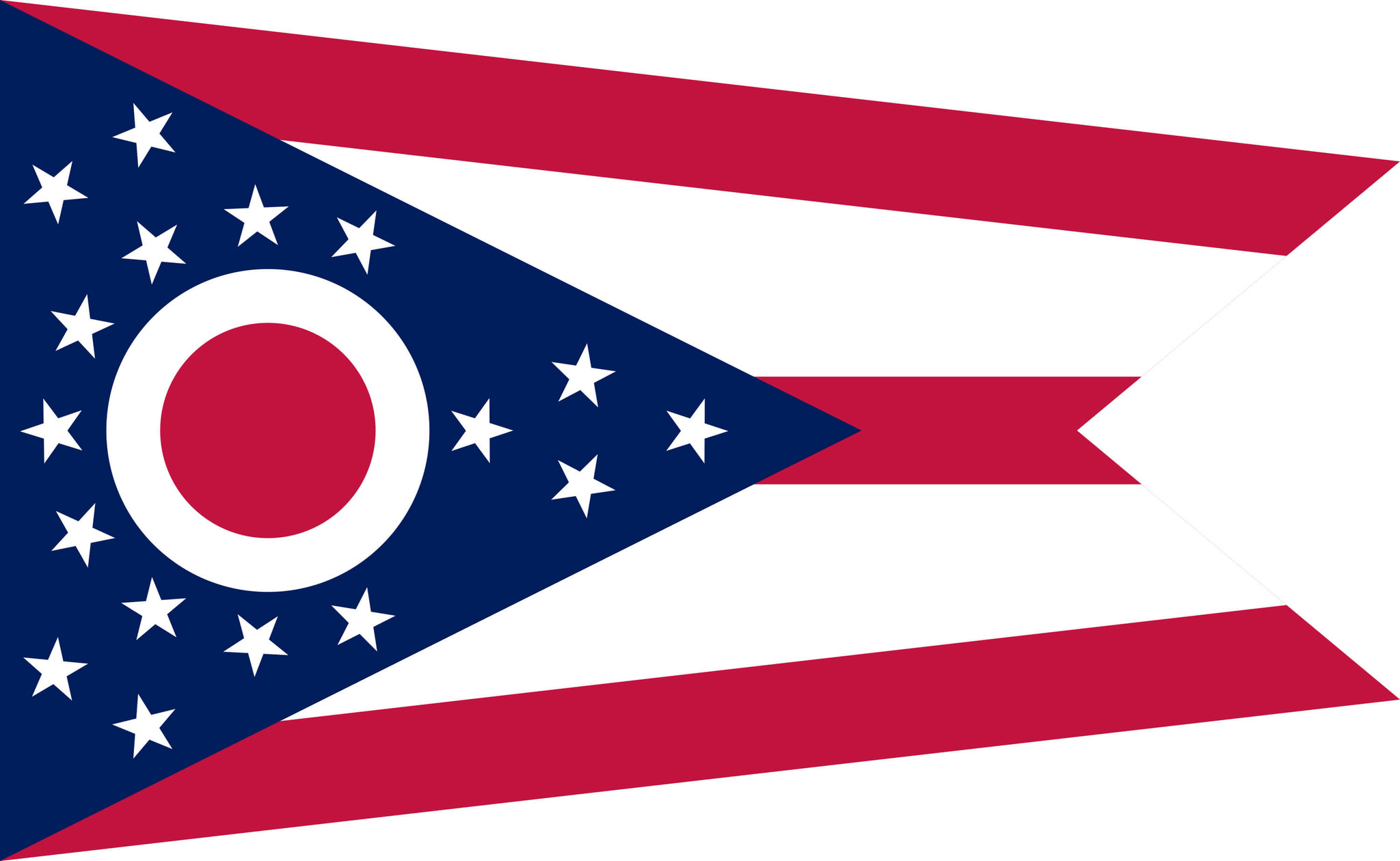 Flagge von Ohio