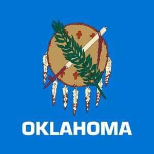 Set complet drapeau Oklahoma