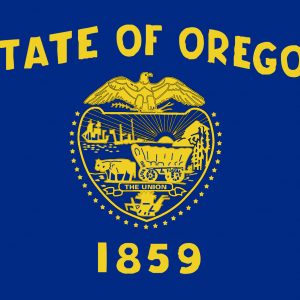 Set complet drapeau Oregon