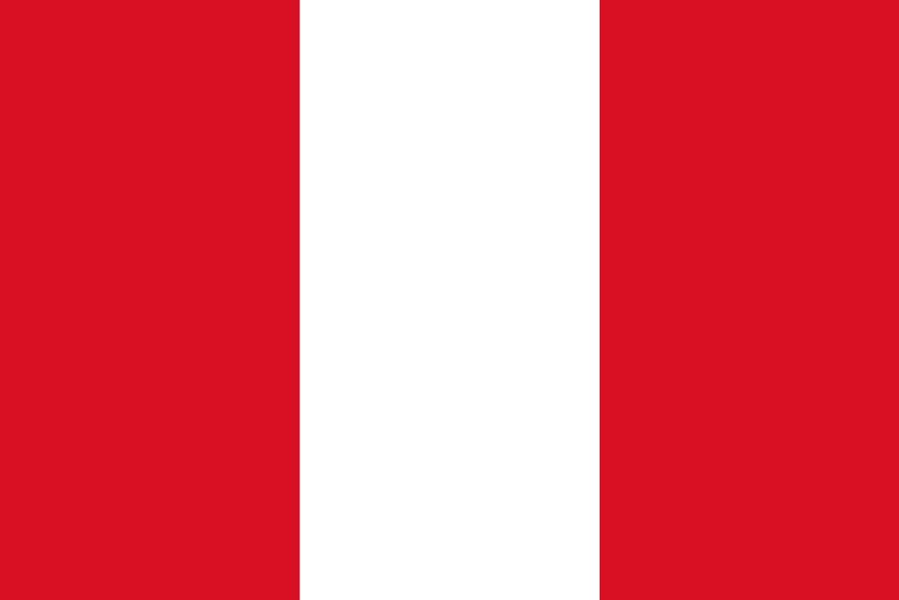 Flagge Peru