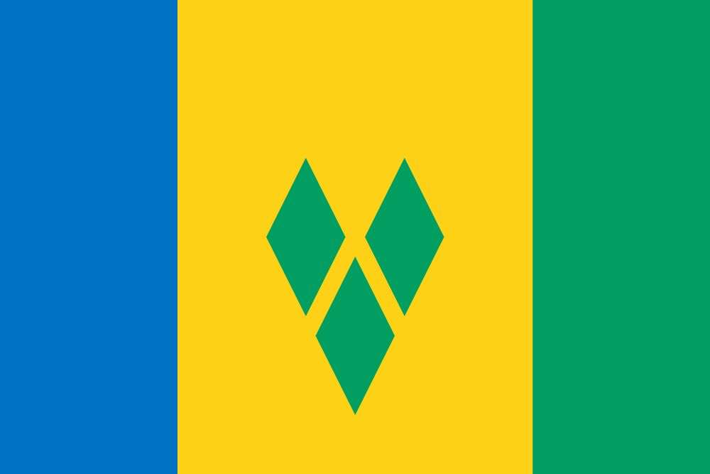 Vlag van Saint Vincent en de Grenadines