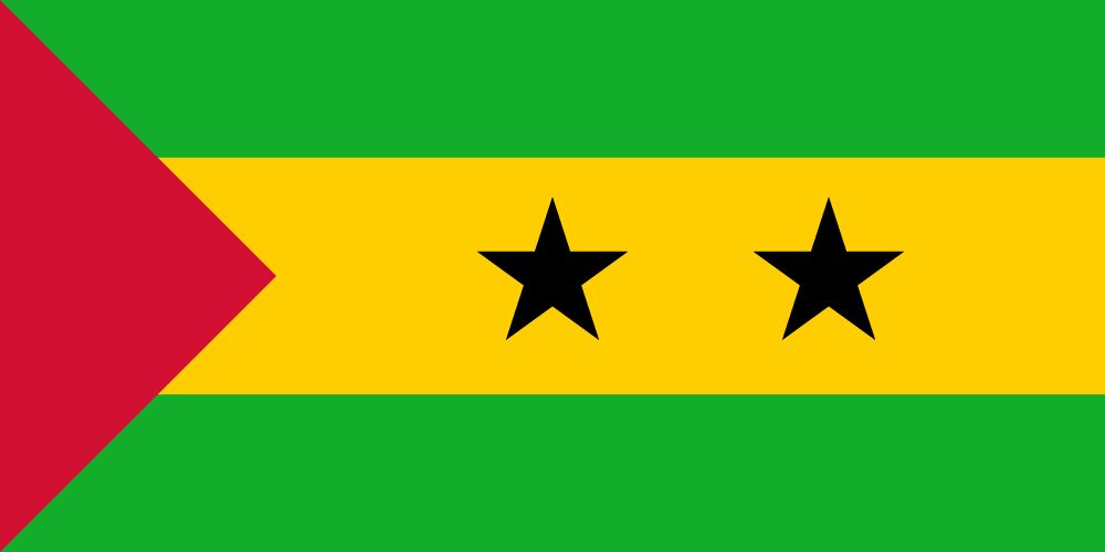 Vlag van São Tomé en Príncipe