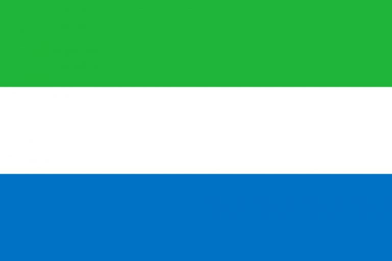 Flag of Sierra Leone image and meaning Sierra Leonean flag Country flags — free download