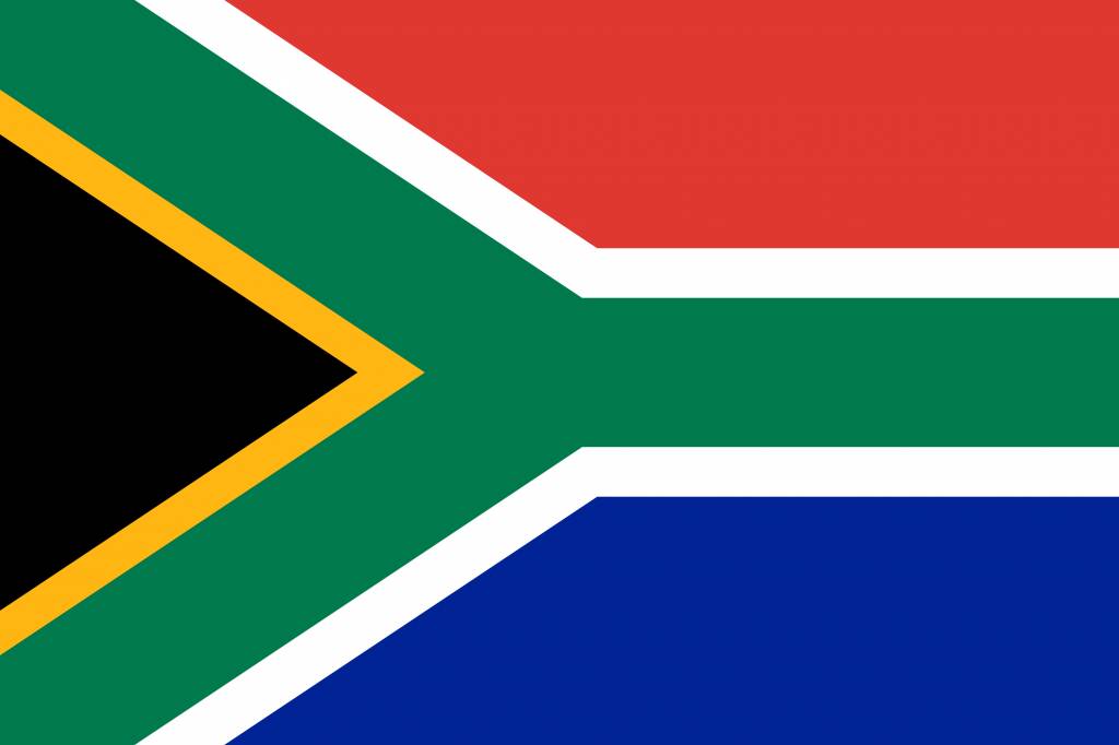 South Africa flag vector - Country flags