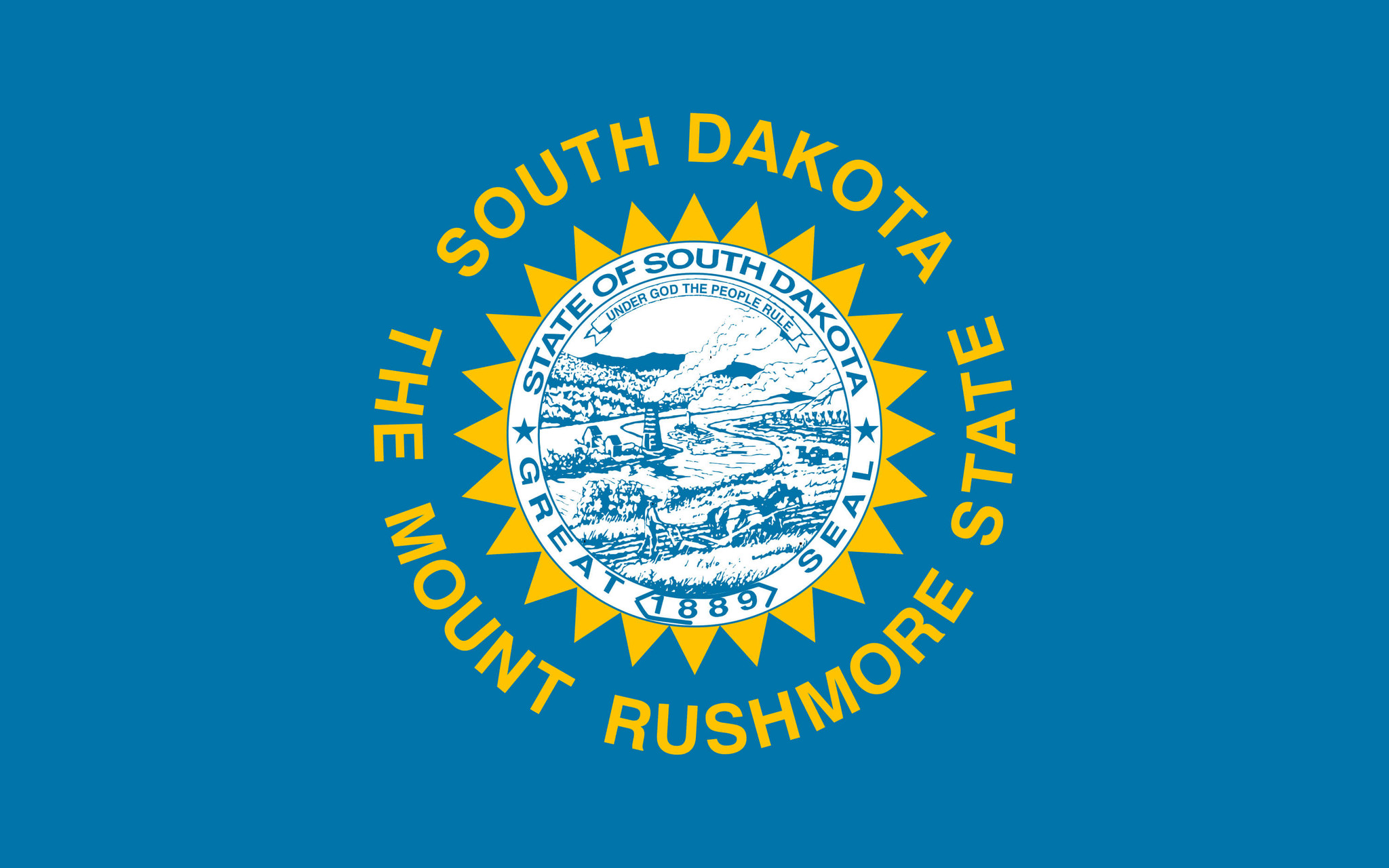 Flagge von South Dakota