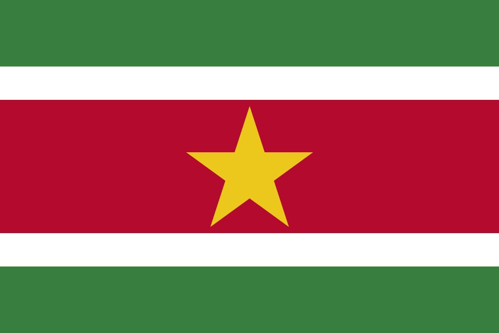 Flagge Suriname