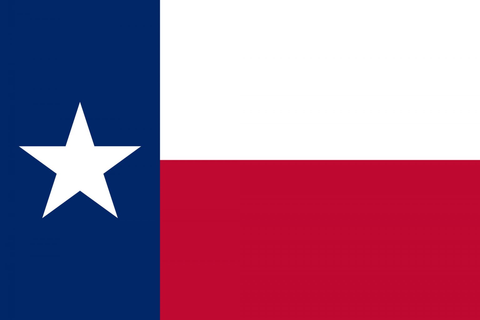 Flagge von Texas Bild und Bedeutung der Flagge von Texas - Country flags