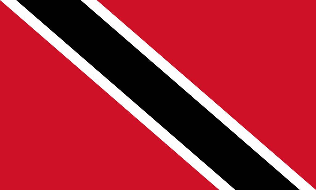 Drapeau De Trinite Et Tobago A Colorier Country Flags