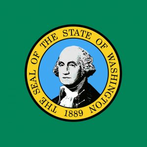 Set complet drapeau Washington